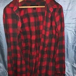 Banana Republic plaid button up